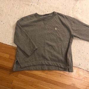 Polo brand crew neck sweatshirt